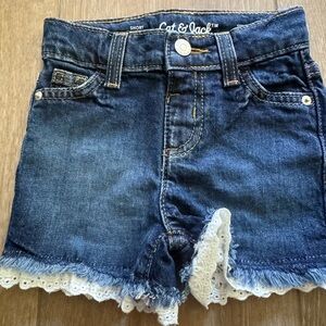 Cat & Jack Cut off Jean Shorts